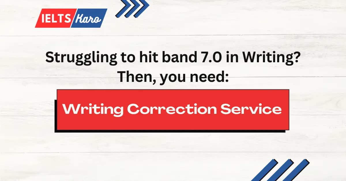 ielts writing correction service