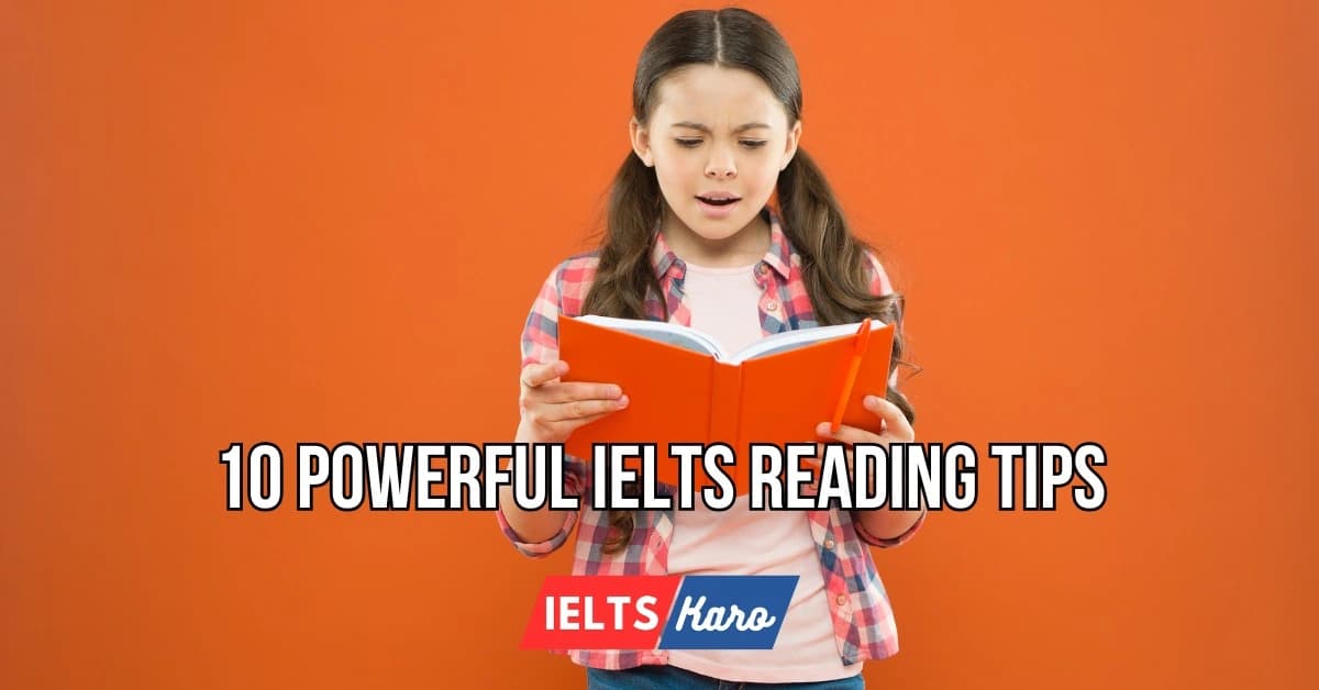 10 IELTS Reading Tips