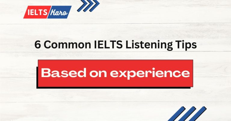 IELTS Listening Tips