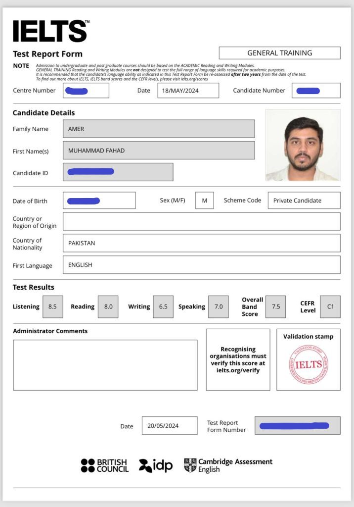 IELTS 7.5 in GT (Student Reviews)