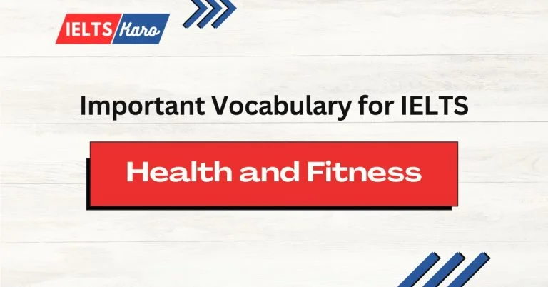 Health Vocabulary IELTS