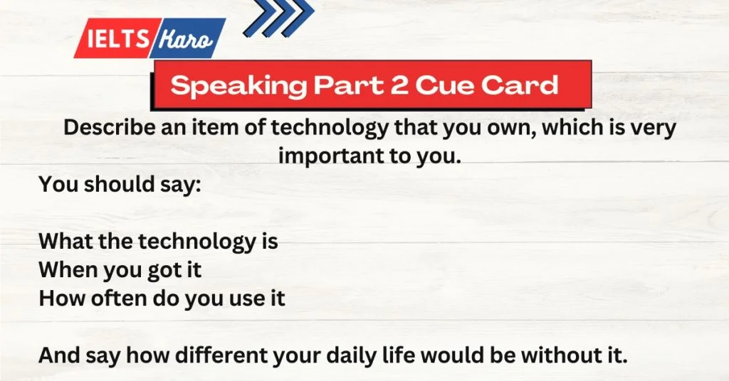 item of technology ielts speaking technology vocabulary