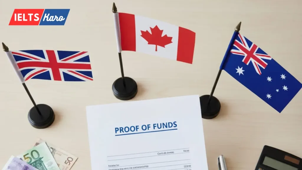 how to show proof of funds for study visa