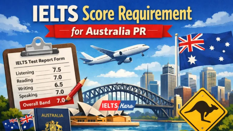ielts score australia pr skilled immigration